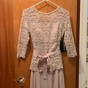 Taupe Lace mother of the bride or elegant evening